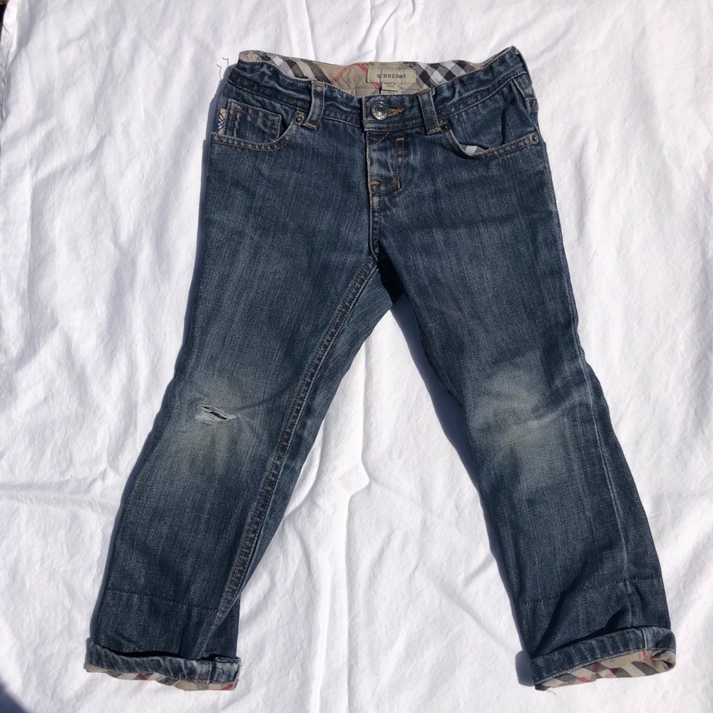 Burberry kids jeans